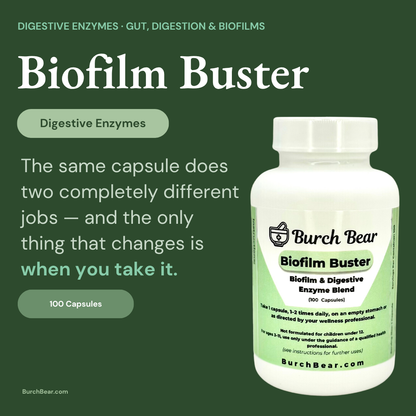 Burch Bear Biofilm Buster - (100 Capsules)