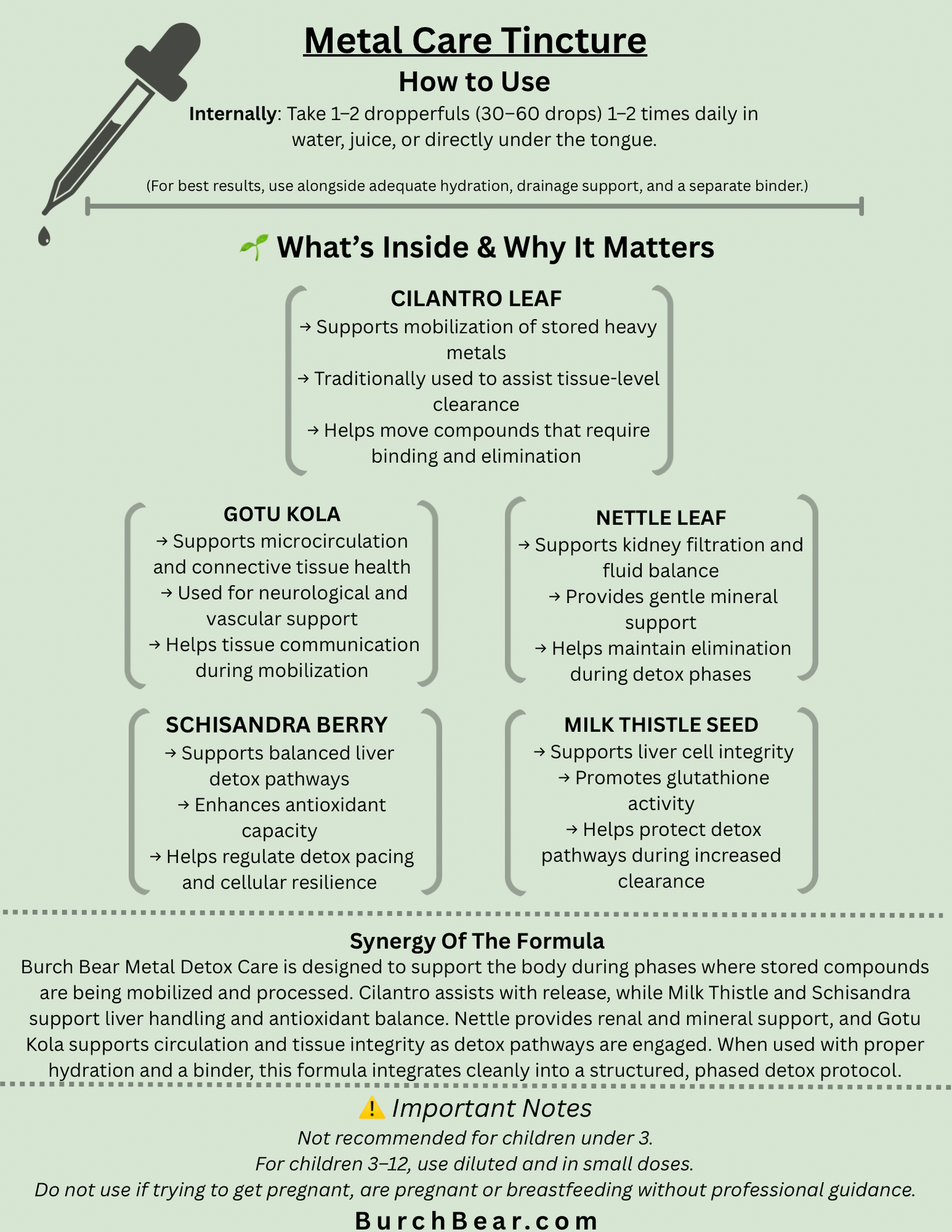 Burch Bear Metal Care - (2oz)