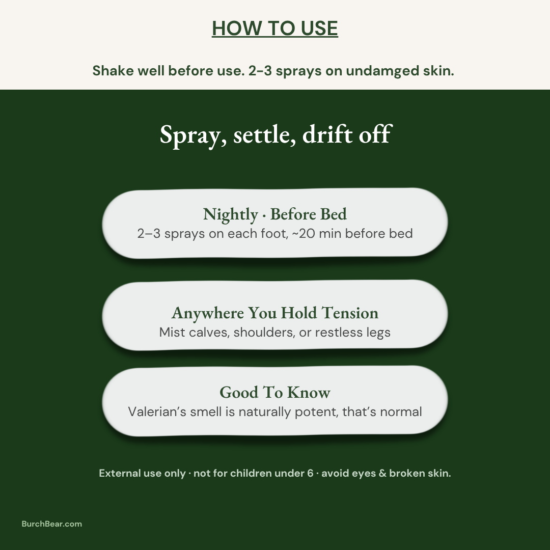 Burch Bear Sleep Care Spray - (2oz)