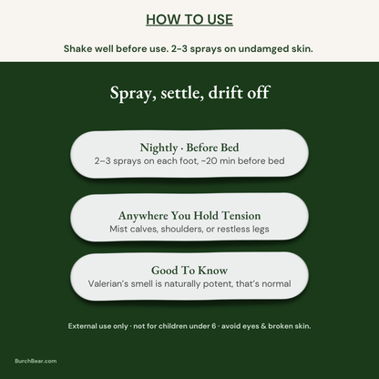 Burch Bear Sleep Care Spray - (2oz)