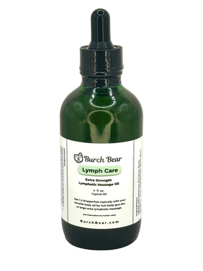 Burch Bear Lymph Care Massage Oil – (4oz)