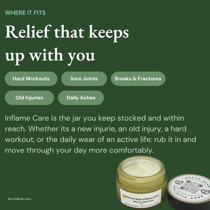 Burch Bear Inflame Care + Bone & Tissue Care - (1oz)