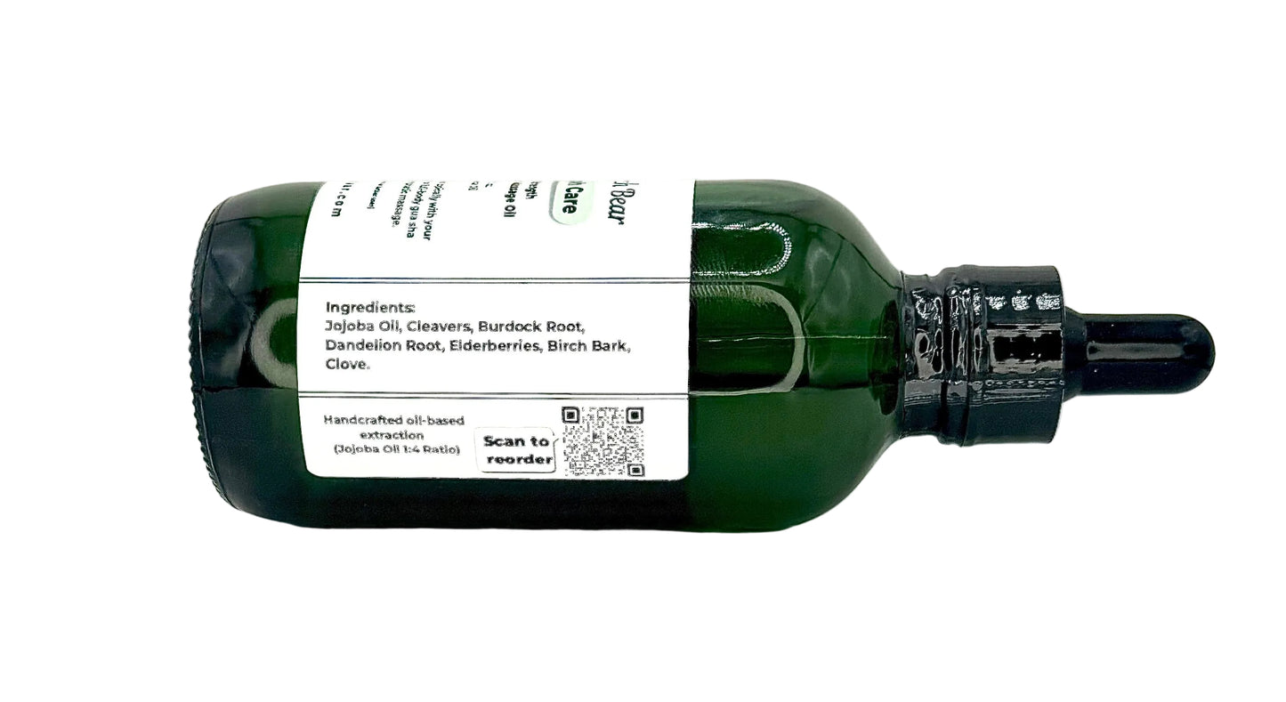 Burch Bear Lymph Care Massage Oil – (4oz)