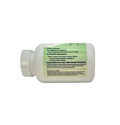 Burch Bear Biofilm Buster - 100 Capsules with Enzyme Blend for Digestive Health, Biofilm Disruption, and Nutrient Absorption