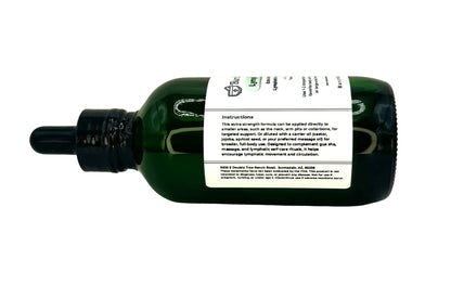 Burch Bear Lymph Care Massage Oil – (4oz)