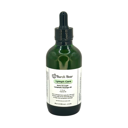 Burch Bear Lymph Care Massage Oil – (4oz)